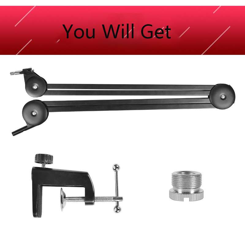 Studio Microphone Scissor Arm Stand -5